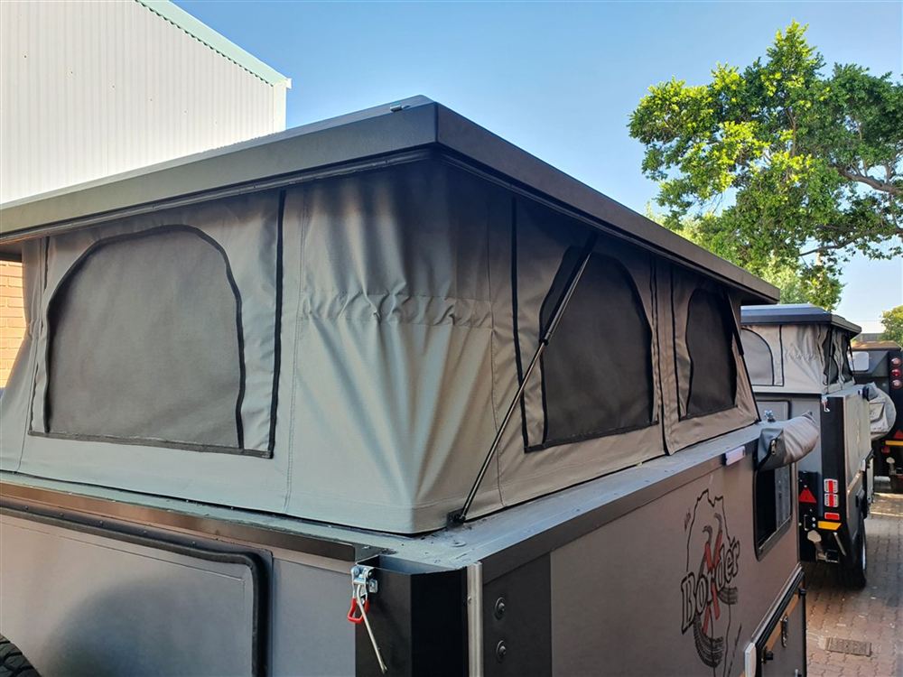 Weatherproof caravan and trailer canvas by Centurion Canvas